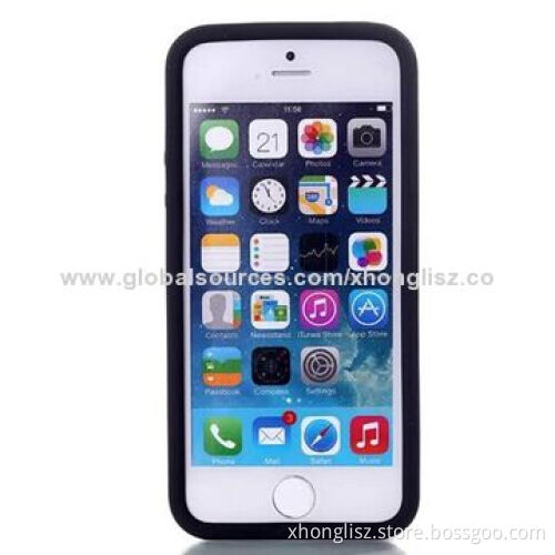 2014 New Style 2-IN-1 Titanium Silicone Mobile Phone Cases for Iphone 5/5S OEM/ODM Orders Welcomed